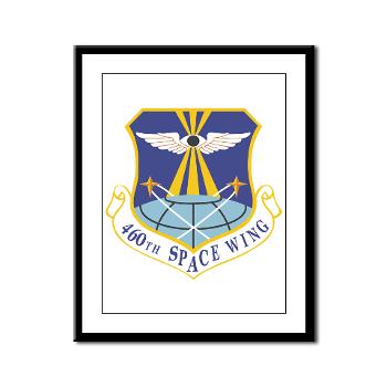 460SW - M01 - 02 - 460th Space Wing - Framed Panel Print