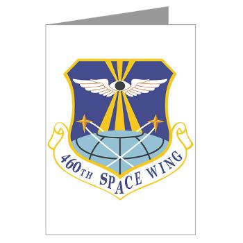 460SW - M01 - 02 - 460th Space Wing - Greeting Cards (Pk of 10) - Click Image to Close
