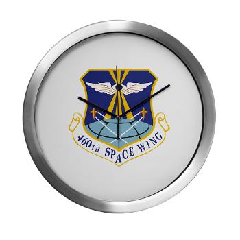 460SW - M01 - 03 - 460th Space Wing - Modern Wall Clock