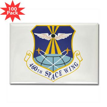 460SW - M01 - 01 - 460th Space Wing - Rectangle Magnet (100 pack)