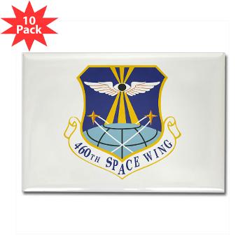 460SW - M01 - 01 - 460th Space Wing - Rectangle Magnet (10 pack) - Click Image to Close