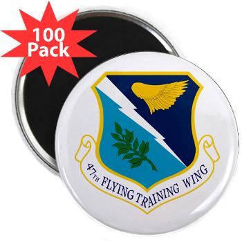 47FTW - M01 - 01 - 47th Flying Training Wing - 2.25" Magnet (100 pack)