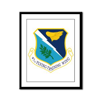 47FTW - M01 - 02 - 47th Flying Training Wing - Framed Panel Print - Click Image to Close