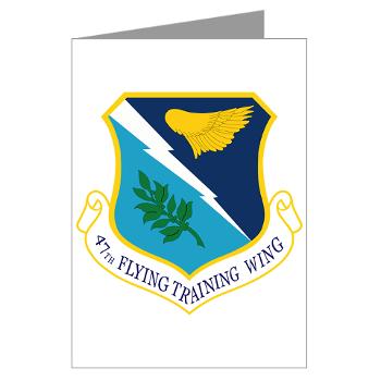 47FTW - M01 - 02 - 47th Flying Training Wing - Greeting Cards (Pk of 10) - Click Image to Close