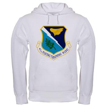 47FTW - A01 - 03 - 47th Flying Training Wing - Hooded Sweatshirt - Click Image to Close