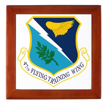 47FTW - M01 - 03 - 47th Flying Training Wing - Keepsake Box - Click Image to Close