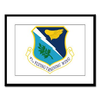 47FTW - M01 - 02 - 47th Flying Training Wing - Large Framed Print
