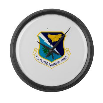 47FTW - M01 - 03 - 47th Flying Training Wing - Large Wall Clock - Click Image to Close