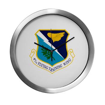 47FTW - M01 - 03 - 47th Flying Training Wing - Modern Wall Clock - Click Image to Close