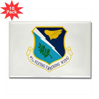 47FTW - M01 - 01 - 47th Flying Training Wing - Rectangle Magnet (10 pack)