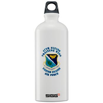47FTW - M01 - 03 - 47th Flying Training Wing with Text - Sigg Water Bottle 1.0L