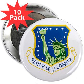 48FW - M01 - 01 - 48th Fighter Wing - 2.25" Button (10 pack) - Click Image to Close