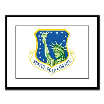 48FW - M01 - 02 - 48th Fighter Wing - Large Framed Print