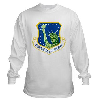 48FW - A01 - 03 - 48th Fighter Wing - Long Sleeve T-Shirt - Click Image to Close