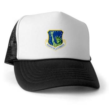 48FW - A01 - 02 - 48th Fighter Wing - Trucker Hat - Click Image to Close