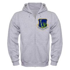 48FW - A01 - 03 - 48th Fighter Wing - Zip Hoodie