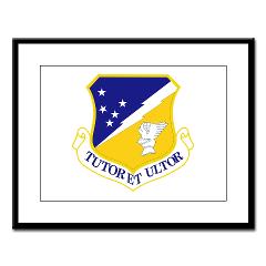 49FW - M01 - 02 - 49th Fighter Wing - Large Framed Print