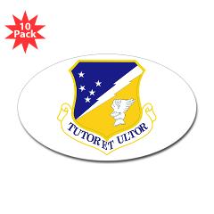 49FW - M01 - 01 - 49th Fighter Wing - Sticker (Oval 10 pk)