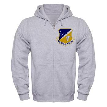 49FW - A01 - 03 - 49th Fighter Wing - Zip Hoodie - Click Image to Close
