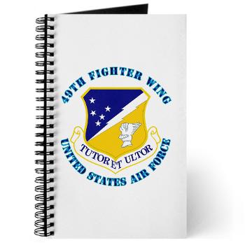 49FW - M01 - 02 - 49th Fighter Wing with Text - Journal