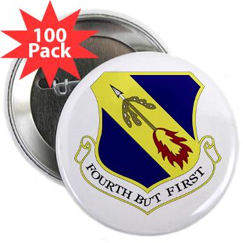 4FW - M01 - 01 - 4th Fighter Wing - 2.25" Button (100 pack) - Click Image to Close