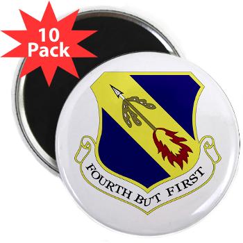 4FW - M01 - 01 - 4th Fighter Wing - 2.25" Magnet (10 pack) - Click Image to Close