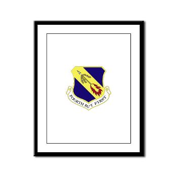 4FW - M01 - 02 - 4th Fighter Wing - Framed Panel Print