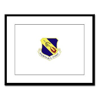 4FW - M01 - 02 - 4th Fighter Wing - Large Framed Print
