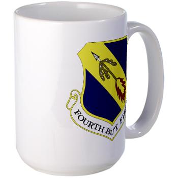 4FW - M01 - 03 - 4th Fighter Wing - Large Mug - Click Image to Close