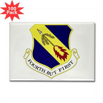 4FW - M01 - 01 - 4th Fighter Wing - Rectangle Magnet (100 pack) - Click Image to Close