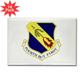 4FW - M01 - 01 - 4th Fighter Wing - Rectangle Magnet (10 pack) - Click Image to Close