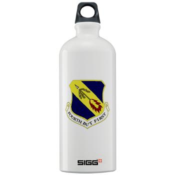 4FW - M01 - 03 - 4th Fighter Wing - Sigg Water Bottle 1.0L - Click Image to Close