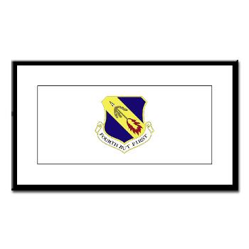 4FW - M01 - 02 - 4th Fighter Wing - Small Framed Print