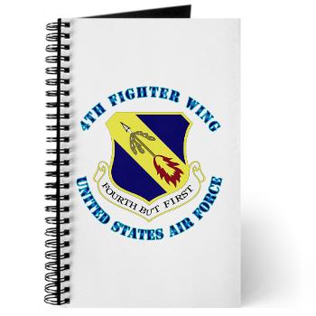 4FW - M01 - 02 - 4th Fighter Wing with Text - Journal