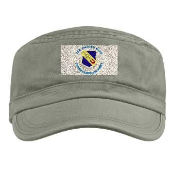 4FW - A01 - 01 - 4th Fighter Wing with Text - Military Cap - Click Image to Close