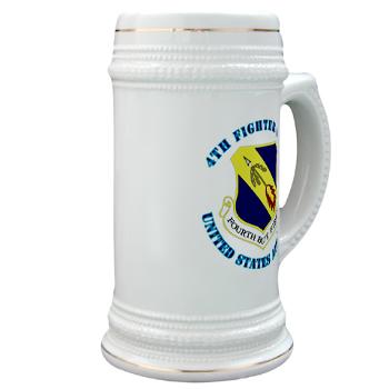 4FW - M01 - 03 - 4th Fighter Wing with Text - Stein