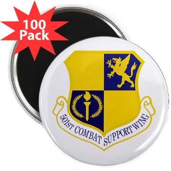 501CSW - M01 - 01 - 501st Combat Support Wing - 2.25" Magnet (100 pack)