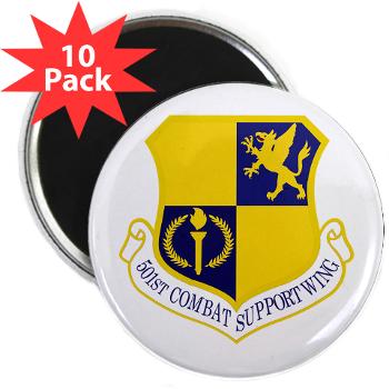 501CSW - M01 - 01 - 501st Combat Support Wing - 2.25" Magnet (10 pack) - Click Image to Close