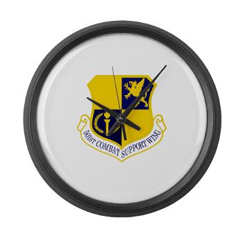 501CSW - M01 - 03 - 501st Combat Support Wing - Large Wall Clock