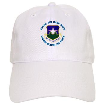 502ABW - A01 - 01 - 502nd Air Base Wing with Text - Cap - Click Image to Close