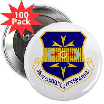 505CCW - M01 - 01 - 505th Command and Control Wing - 2.25" Button (100 pack)