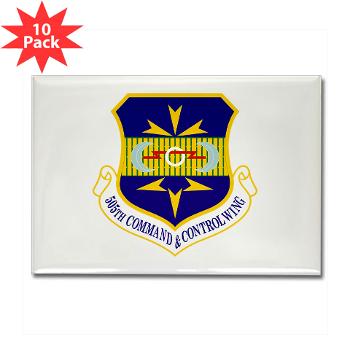 505CCW - M01 - 01 - 505th Command and Control Wing - Rectangle Magnet (10 pack)