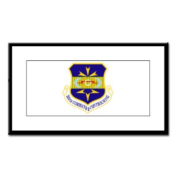 505CCW - M01 - 02 - 505th Command and Control Wing - Small Framed Print