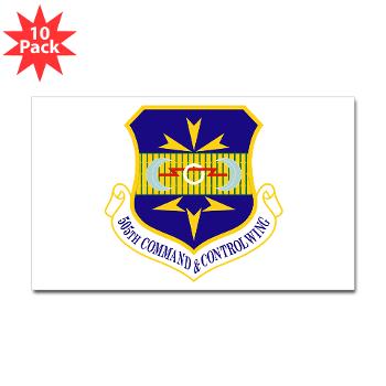 505CCW - M01 - 01 - 505th Command and Control Wing - Sticker (Rectangle 10 pk)