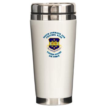 505CCW - M01 - 03 - 505th Command and Control Wing with Text - Ceramic Travel Mug