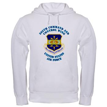 505CCW - A01 - 03 - 505th Command and Control Wing with Text - Hooded Sweatshirt