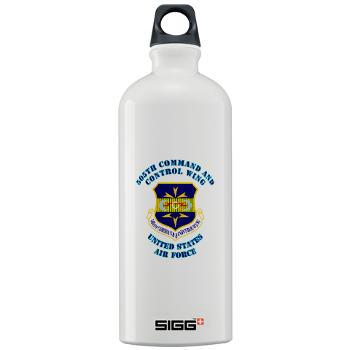 505CCW - M01 - 03 - 505th Command and Control Wing with Text - Sigg Water Bottle 1.0L