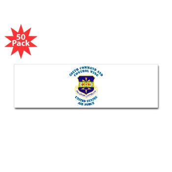 505CCW - M01 - 01 - 505th Command and Control Wing with Text - Sticker (Bumper 50 pk)