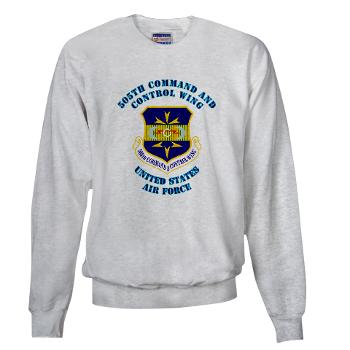 505CCW - A01 - 03 - 505th Command and Control Wing with Text - Sweatshirt