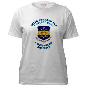 505CCW - A01 - 04 - 505th Command and Control Wing with Text - Women's T-Shirt
